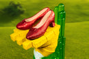 Ikon Collectables Wizard of Oz Scaled Ruby Slippers Statuette on light up Stand