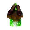 Ikon Collectables Wizard of Oz Scaled Ruby Slippers Statuette on light up Stand