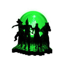 Ikon Collectables Wizard of Oz Characters Light up Snow Globe