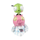 Ikon Collectables Invader Zim GIR on Pig Statue