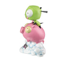 Ikon Collectables Invader Zim GIR on Pig Statue