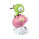 Ikon Collectables Invader Zim GIR on Pig Statue