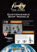 Gale Force Nine Firefly The Game Customisable Ship Models