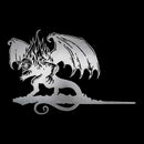 Weta The Lord of the Rings Balrog Metalbird Corten Steel Silhouette