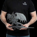 Weta The Lord of the Rings Balrog Metalbird Corten Steel Silhouette