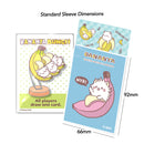 Player's Choice Licensed Bananya Standard Sleeves Long Haired Bananya Blue 66x91mm std