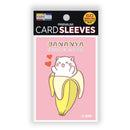 Player's Choice Licensed Bananya Standard Sleeves Lovey Bananya pink 66x91mm std