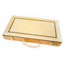 LPG Classics Wooden Folding Backgammon Case 45cm Board Game