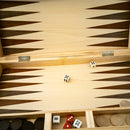 LPG Classics Wooden Folding Backgammon Case 45cm Board Game
