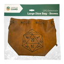 LPG Essentials Dice Bag Large Brown