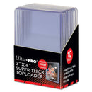 Ultra Pro: UP15286 3"x4" Super Thick 200PT Toploader 10ct