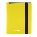 Ultra Pro: UP15371 2-Pocket Eclipse Lemon Yellow PRO-Binder