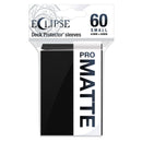 Ultra Pro: UP15637 Eclipse Matte Small Sleeves 60 pack Jet Black