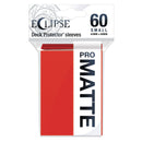 Ultra Pro: UP15640 Eclipse Matte Small Sleeves 60 pack Apple Red
