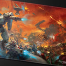 Ultra Pro: UP16559 T'au Empire Codex Aligned Playmat Stitched for Warhammer 40k