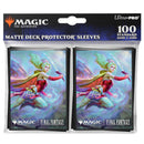 Ultra Pro: UP38703 Magic the Gathering FINAL FANTASY 100ct Deck Protector Sleeves Commander C MtG