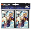 Ultra Pro: UP38704 Magic the Gathering FINAL FANTASY 100ct Deck Protector Sleeves Commander D MtG