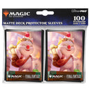 Ultra Pro: UP38705 Magic the Gathering FINAL FANTASY 100ct Deck Protector Sleeves v1 for MtG