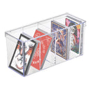 Ultra Pro: UP81163 4-Compartment Clear Card Box