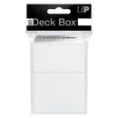 Ultra Pro: UP82591 PRO 80+ Deck Box: White Cards