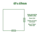 Ultra Pro: UP82659 69mmx69mm Board Game Sleeves 50ct
