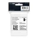 Ultra Pro: UP82668 PRO-Gloss 50ct Standard Deck Protector sleeves: White