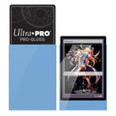 Ultra Pro: UP82972 PRO-Gloss 60ct Small Deck Protector sleeves: Light Blue