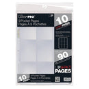 Ultra Pro: UP83000 9-Pocket Retail Page for Standard Size Cards 10 ct retail pack