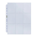 Ultra Pro: UP83423 9-Pocket Platinum Page for Standard Size Cards 11-Holes