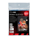 Ultra Pro: UP83739 Clear Sleeves Standard Size Trading Cards 2.5"x3.5" 1500 ct retail pack