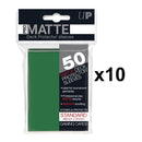 Ultra Pro: UP83765 PRO-Matte Standard Deck Protector Sleeves 500ct Bundle Green