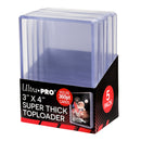 Ultra Pro: UP85239 3"x4" Super Thick 360PT Toploader 5ct