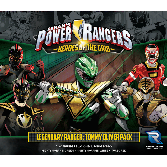 Power Ranger Cat Hero Power Rangers Heroes of the Grid Legendary Ranger Tommy Board Game ...