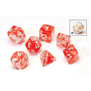 Sirius Dice Red Cloud Resin Dice Set 7
