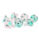 Sirius Dice Frosted Glowworm Dice Set 7