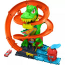 Hot Wheels Tracks And Playsets Hw City T-Rex Vs Fire Station New 2025 Toy