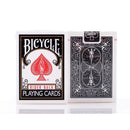 Bicycle Classic Rider Black Back with Black Closure Seal Playing Cards