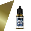 Vallejo True Metallic Metal Airbrush Greenish Gold 18mL