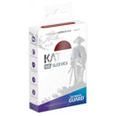 Ultimate Guard: Japanese Size Sleeves Katana Red