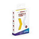 Ultimate Guard: Japanese Size Sleeves Cortex Matte Yellow