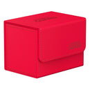 Ultimate Guard: Deck Box XenoSkin Monocolor Sidewinder 80+ Red Cards