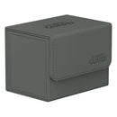 Ultimate Guard: Deck Box XenoSkin Monocolor Sidewinder 80+ Grey Cards