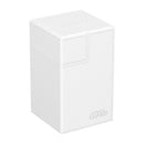 Ultimate Guard: Deck Box XenoSkin Monocolor Flip'n'Tray 100+ White Cards