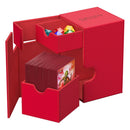 Ultimate Guard: Deck Box XenoSkin Monocolor Flip'n'Tray 100+ Red Cards