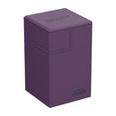 Ultimate Guard: Deck Box XenoSkin Monocolor Flip'n'Tray 100+ Purple Cards