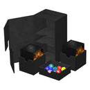 Ultimate Guard: Deck Box XenoSkin Monocolor Twin Flip'n'Tray 200+ Black Cards