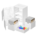 Ultimate Guard: Deck Box XenoSkin Monocolor Twin Flip'n'Tray 200+ White Cards