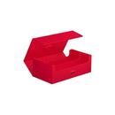 Ultimate Guard: Deck Case XenoSkin Monocolour Arkhive Flip Case 800+ Red