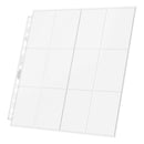 Ultimate Guard: Binder Pages 24-Pocket QuadRow Side-Loading Transparent