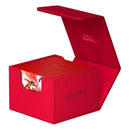 Ultimate Guard: Deck Box XenoSkin Monocolor Sidewinder 133+ Red Cards